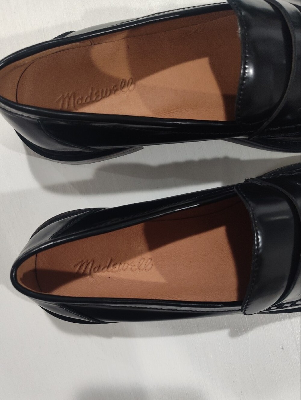 Madewell Vernon Loafer In Classic Black Size 10 - Picture 11 of 14